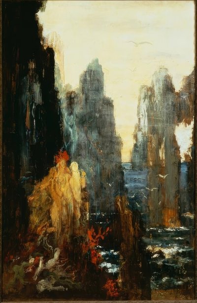 De Sirenen door Gustave Moreau