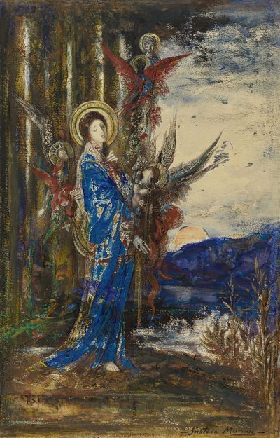De beproevingen door Gustave Moreau