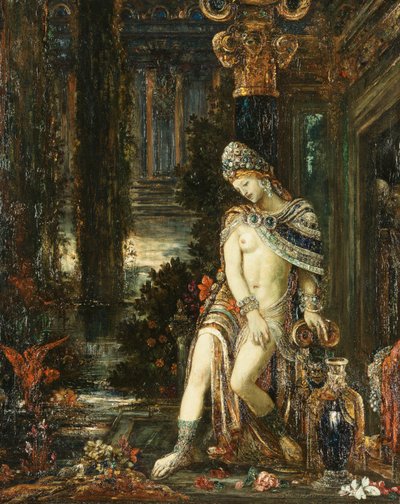 Susanna en de ouderlingen door Gustave Moreau