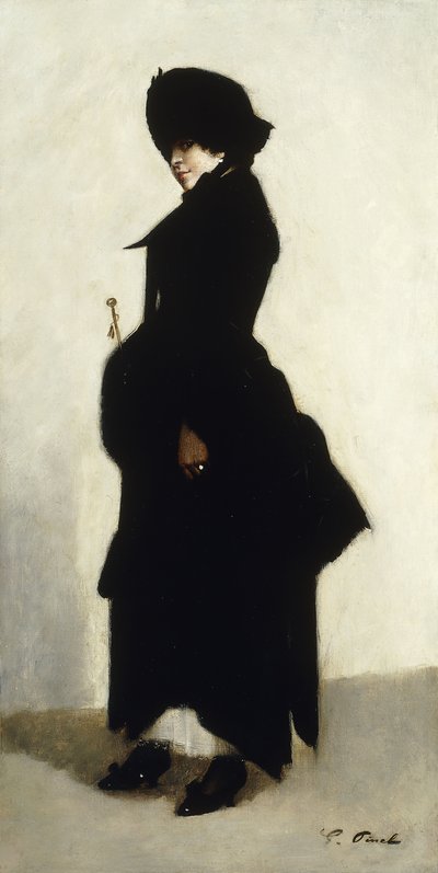 Elegante dames door Gustave Nicolas Pinel