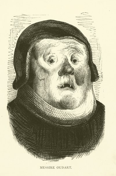 Illustratie voor de werken van Rabelais door Gustave after Dore