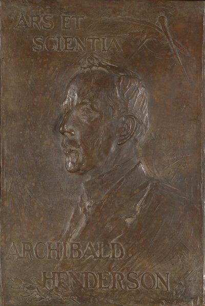 Archibald Henderson 1877-1963 door Gutzon Borglum