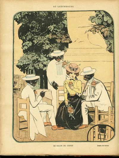 Illustratie van Guydo (1868-1930) in Le Rire door Guydo Guydo