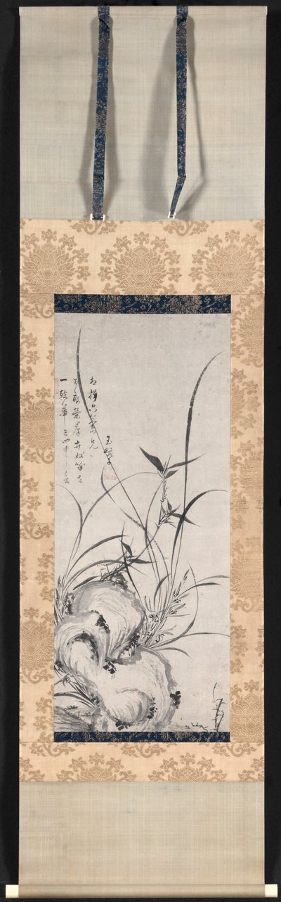 Rots, Bamboe en Orchideeën door Gyokuen Bonpō