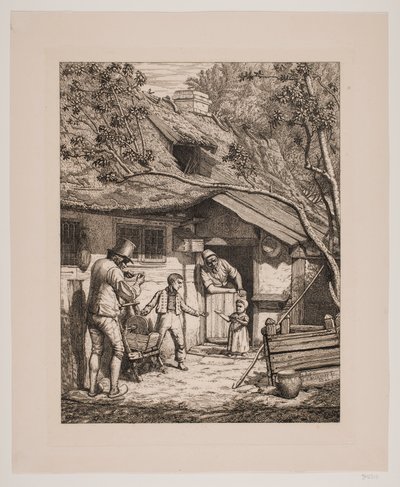 De boerenfamilie door H.J. Hammer