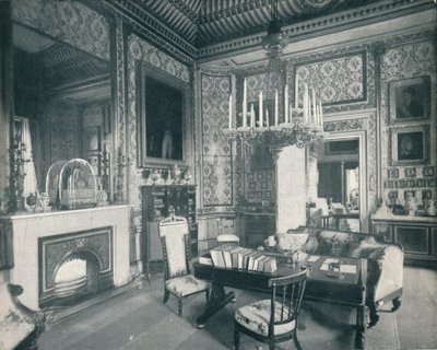De Schrijfkamer van de Prins-Gemaal in Buckingham Palace, ca. 1899, 1901 door HN King
