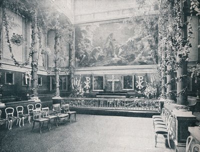 De Privékapel van Buckingham Palace, ca. 1910-1911 door HN King