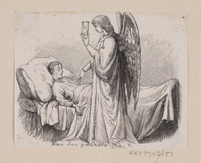 Illustratie voor "Op de Laatste Dag" in H.C. Andersen, "Sprookjes en Verhalen", Deel 2 door H.P. Hansen