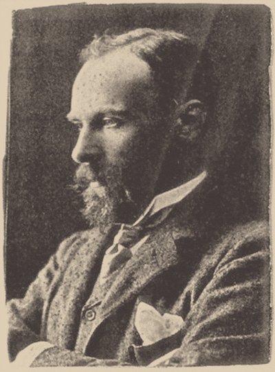 Portret van John William Waterhouse door H.S. Mendelssohn Studio