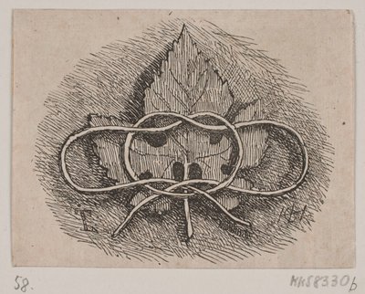 Draadwinding over een blad door H. C. Henneberg
