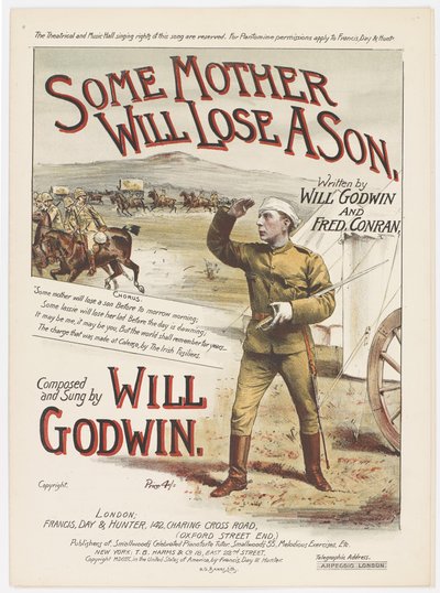 Sommige moeders zullen een zoon verliezen, 1899 door H. G. Banks