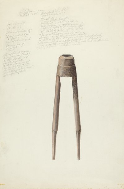 Bishop Hill: Dowel Cutter door H. Langden Brown