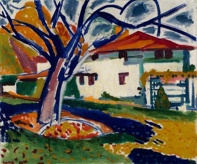 Blauwe bomen door H. Lyman Sayen