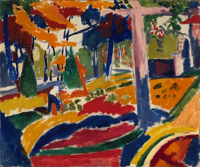 Garden door H. Lyman Sayen