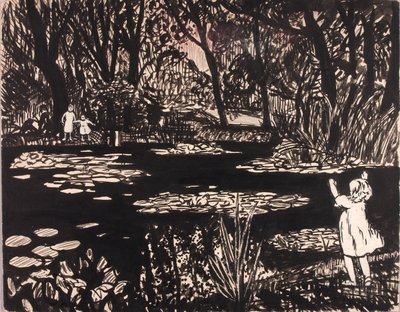 Zonder titel (Lelievijver) door H. Lyman Sayen