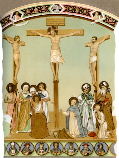 Christus aan het kruis door H Moulin