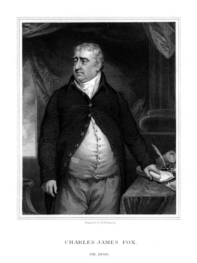 Charles James Fox, Britse politicus, 1833 door H. Robinson