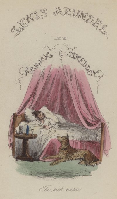 Illustratie voor Lewis Arundel of The Railroad of Life door Frank E Smedley door after Hablot Knight Browne