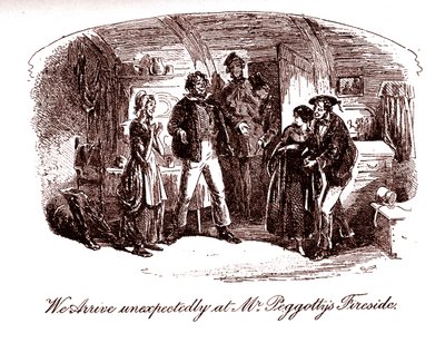 David Copperfield door Hablot Knight Browne