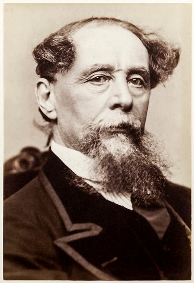 Charles Dickens: Engelse schrijver en populaire Victoriaanse romanschrijver door Hablot Knight Browne