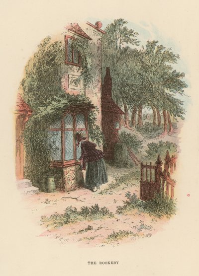 Illustratie voor David Copperfield door Hablot Knight Browne