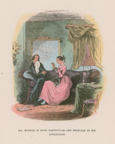Illustratie voor Martin Chuzzlewit door Hablot Knight Browne