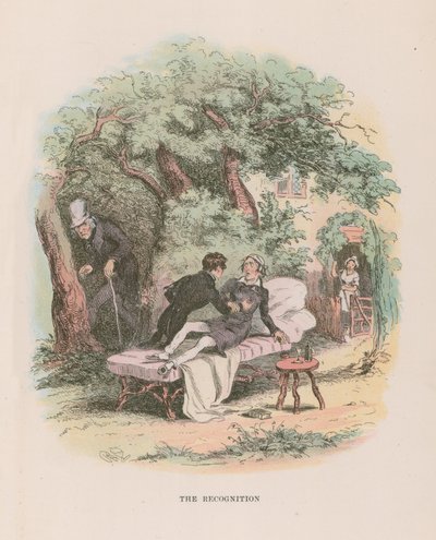 Illustratie voor Nicholas Nickleby door Hablot Knight Browne