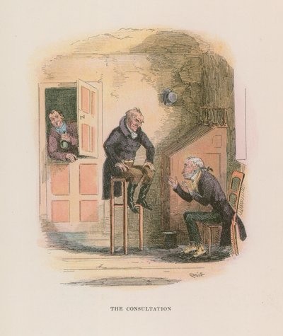 Illustratie voor Nicholas Nickleby door Hablot Knight Browne