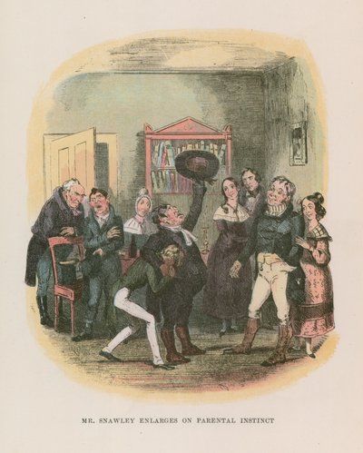 Illustratie voor Nicholas Nickleby door Hablot Knight Browne