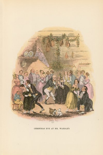 Illustratie voor Pickwick Papers door Hablot Knight Browne
