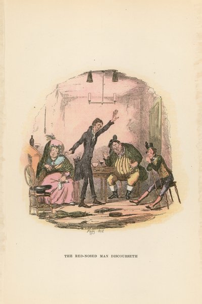 Illustratie voor Pickwick Papers door Hablot Knight Browne