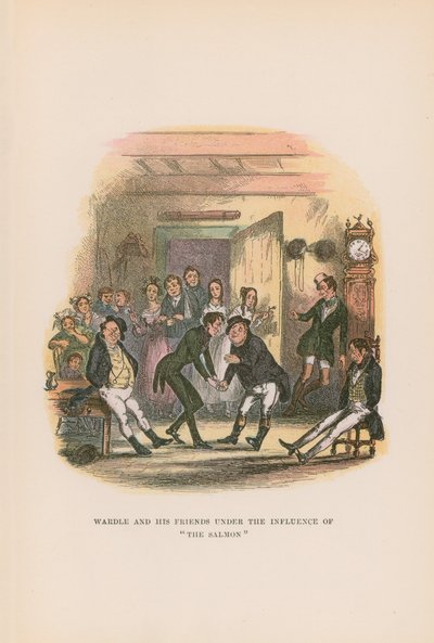 Illustratie voor Pickwick Papers door Hablot Knight Browne