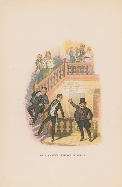 Illustratie voor Pickwick Papers door Hablot Knight Browne