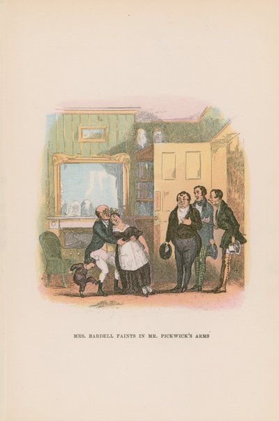 Illustratie voor Pickwick Papers door Hablot Knight Browne