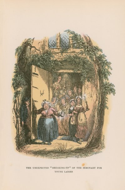 Illustratie voor Pickwick Papers door Hablot Knight Browne