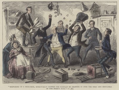 Illustratie voor Pickwick Papers door Hablot Knight Browne