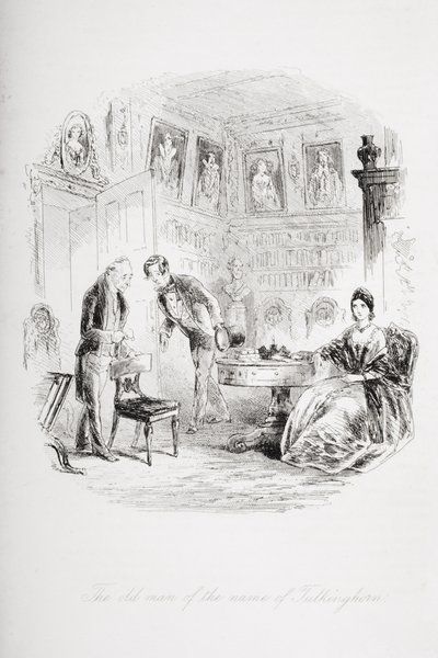 De oude man genaamd Tulkinghorn, illustratie uit 