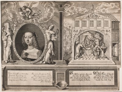 Elisabeth Thott en scène met de opwekking van Jairi
