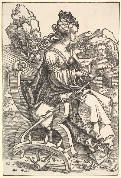 St. Catharina, ca. 1505 door Hans Baldung