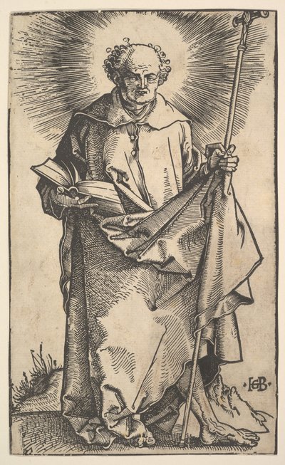St. Philip uit Christus en de Apostelen, 1519 door Hans Baldung