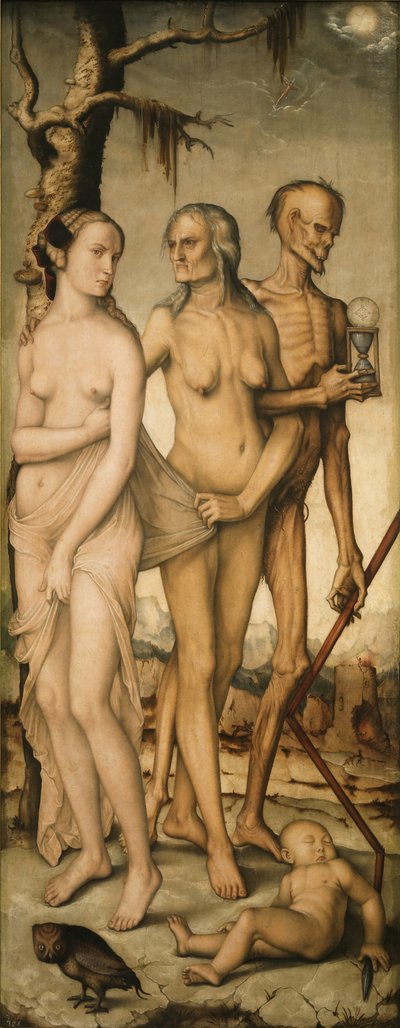 De Leeftijden en de Dood door Hans Baldung