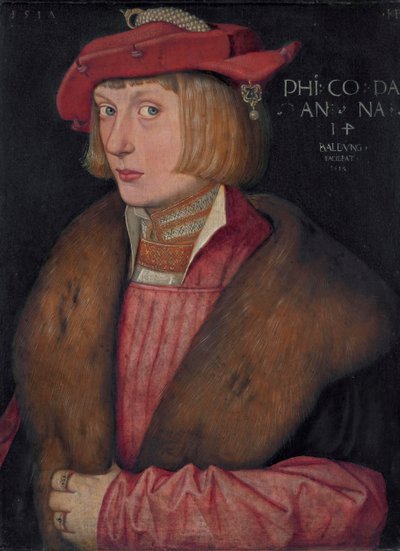 Duits: graaf Palatijn Filips de Krijger graaf Filips Bellicosus door Hans Baldung Grien