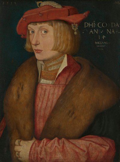 Duits: graaf Palatijn Filips de Krijger graaf Filips Bellicosus door Hans Baldung Grien