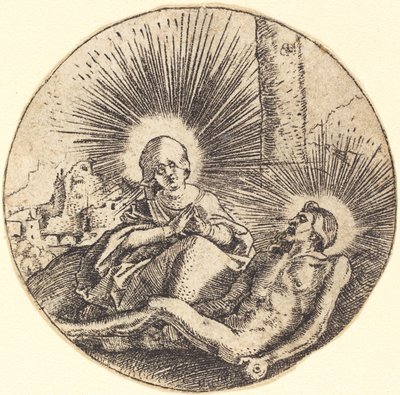 Rouw om Christus door Hans Baldung Grien