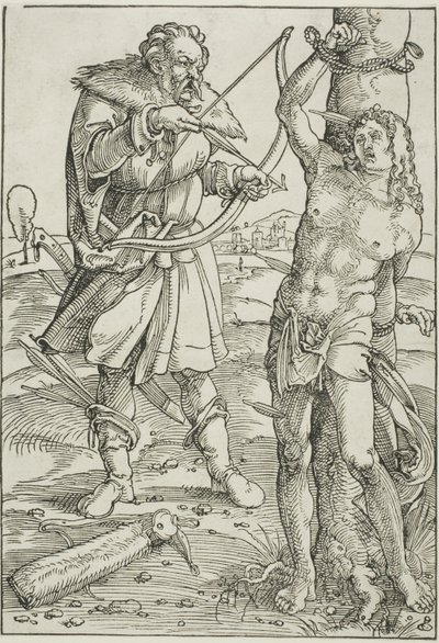 Het martelaarschap van Sint Sebastiaan door Hans Baldung Grien