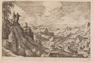 Plaat 21, uit Landschappen met scènes uit het Oude en Nieuwe Testament en Ovidius