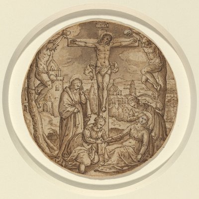 De Kruisiging door Hans Bol
