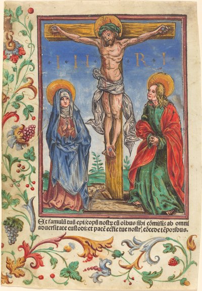 Christus aan het Kruis door Hans Burgkmair I