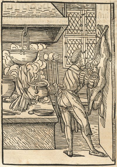 Het boek granaatappel in het Latijn genaamd Malogranatus door Hans Burgkmair I and Johann Geiler von Kaysersberg