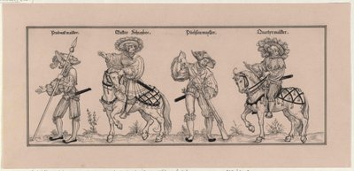 De verdediging advocaat Wenen uit 1529 - gebaseerd op houtsnede door Nikolaus Meldemann door Hans Guldenmundt
